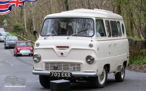 TV Film Movie Action Vehicles Scotland UK Thames 400E Dormobile 1958 Front NS Main