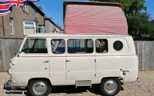 TV Film Movie Action Vehicles Scotland UK Thames 400E Dormobile 1958 NS Roof Extended