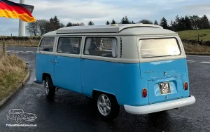 TV Film Movie Action Vehicles Scotland Volkswagen VW Type 2 Campervan 1968 Rear NS