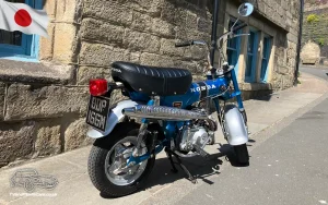 TV Film Movie Action Vehicles England Japan Honda ST70 Monkey Bike 1973 OS Rear
