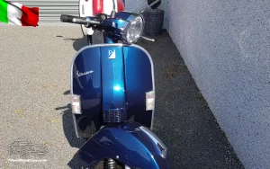 TV Film Movie Action Vehicles Scotland Italy Piaggio Vespa PX150 Front 1