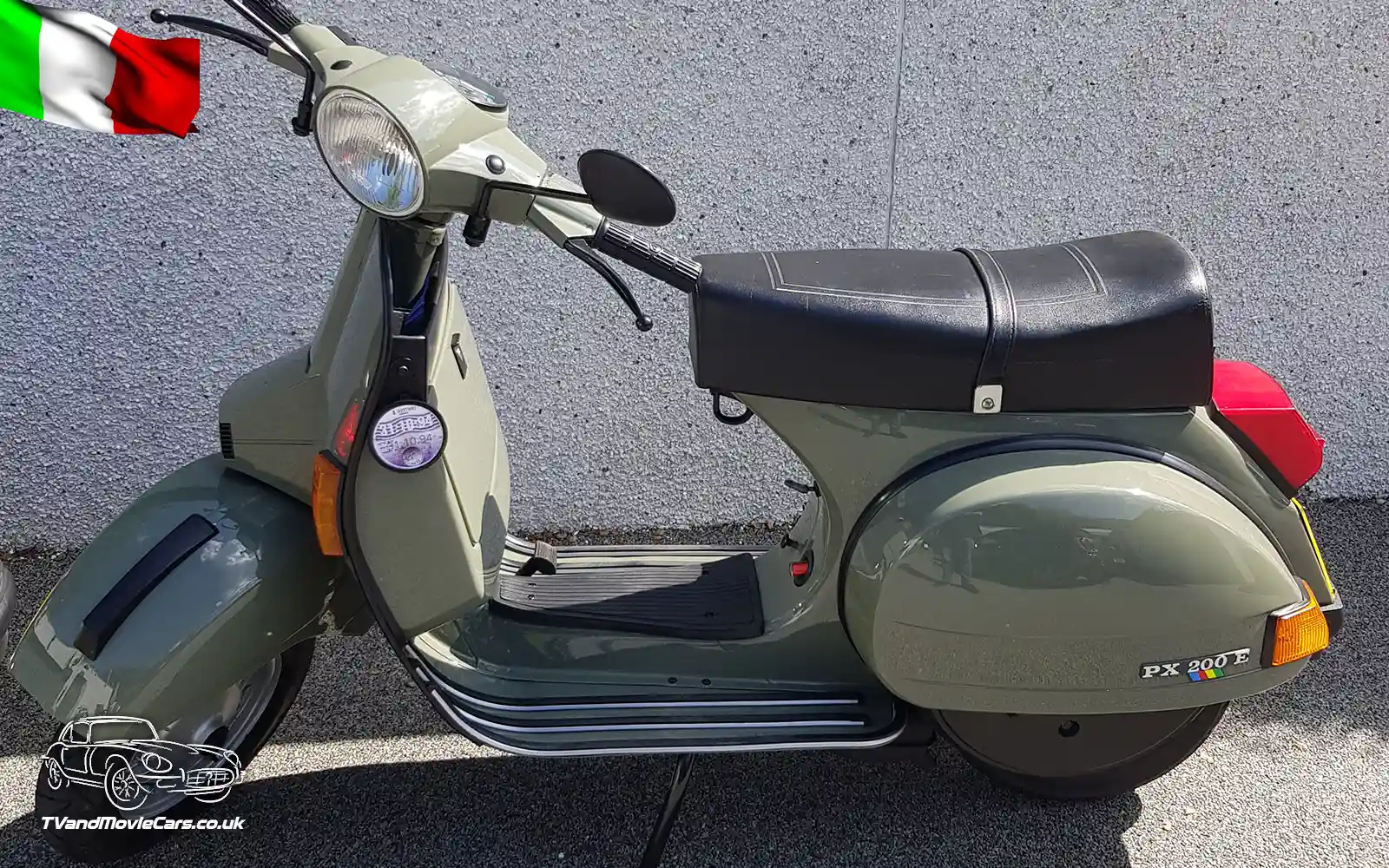 TV Film Movie Action Vehicles Scotland Italy Piaggio Vespa PX200E 1994 NS