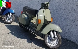 TV Film Movie Action Vehicles Scotland Italy Piaggio Vespa PX200E 1994 OS Front