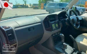 TV Film Movie Action Vehicles Scotland UK Mitsubishi Shogun GDI 3500 4x4 2000 interior dashboard ns