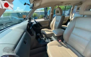 TV Film Movie Action Vehicles Scotland UK Mitsubishi Shogun GDI 3500 4x4 2000 interior front ns
