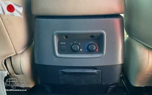 TV Film Movie Action Vehicles Scotland UK Mitsubishi Shogun GDI 3500 4x4 2000 interior rear heating