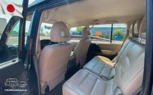 TV Film Movie Action Vehicles Scotland UK Mitsubishi Shogun GDI 3500 4x4 2000 interior rear ns