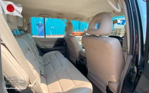 TV Film Movie Action Vehicles Scotland UK Mitsubishi Shogun GDI 3500 4x4 2000 interior rear os