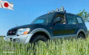 TV Film Movie Action Vehicles Scotland UK Mitsubishi Shogun GDI 3500 4x4 2000 offroad ns front