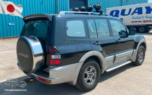 TV Film Movie Action Vehicles Scotland UK Mitsubishi Shogun GDI 3500 4x4 2000 rear os