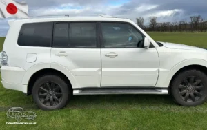 TV Film Movie Action Vehicles Scotland UK Template - Mitsubishi Shogun 3.2 Elegance 2011 - OS
