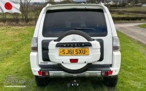 TV Film Movie Action Vehicles Scotland UK Template - Mitsubishi Shogun 3.2 Elegance 2011 - Rear