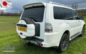 TV Film Movie Action Vehicles Scotland UK Template - Mitsubishi Shogun 3.2 Elegance 2011 - Rear OS