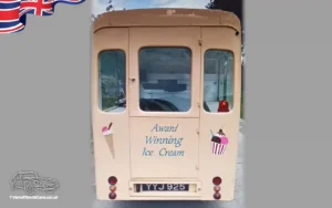 TV Film Movie Action Vehicles Scotland UK Cars Austin A40 Devon Ice Cream Van 1954 Rear