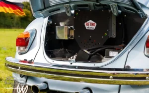 TV Film Movie Action Vehicles Scotland UK Electric Car VW Beetle Convertible 1972 Conversion 1