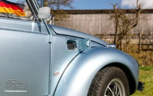 TV Film Movie Action Vehicles Scotland UK Electric Car VW Beetle Convertible 1972 Input Socket