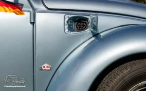 TV Film Movie Action Vehicles Scotland UK Electric Car VW Beetle Convertible 1972 Input Socket CU