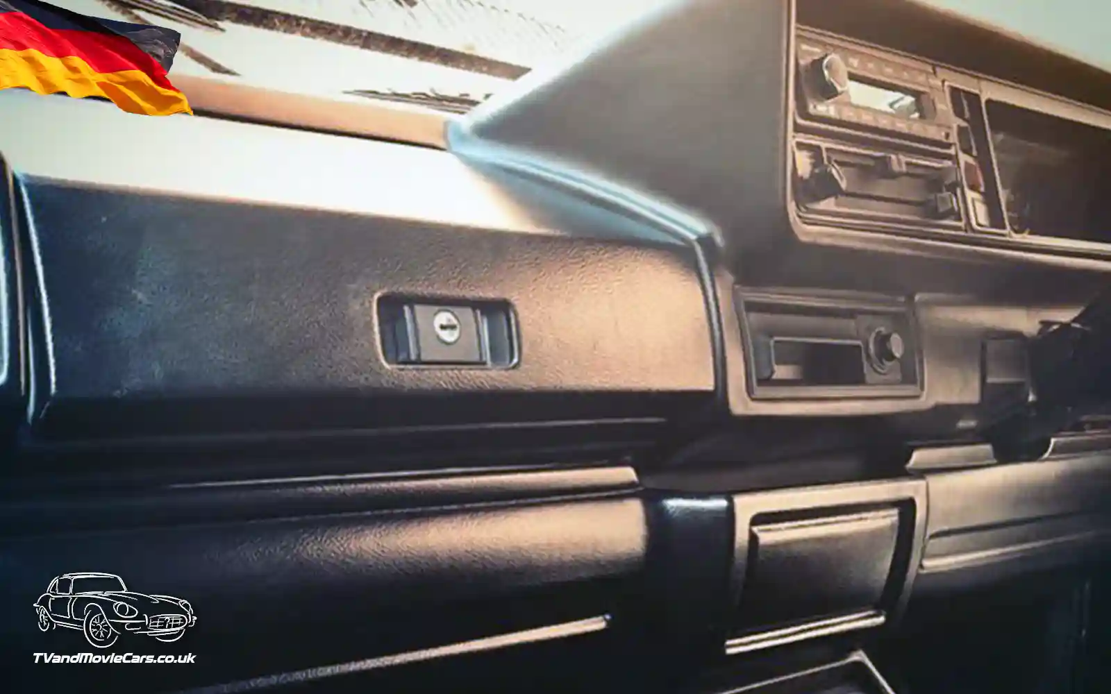 TV Film Movie Action Vehicles Scotland UK German VW Golf Mk1 GTi Convertible 1992 Interior Dash
