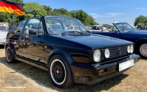 TV Film Movie Action Vehicles Scotland UK German VW Golf Mk1 GTi Convertible 1992 OS Front