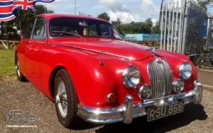 TV Film Movie Action Vehicles Scotland UK Jaguar MkII 3.4 1960 Front OS Main