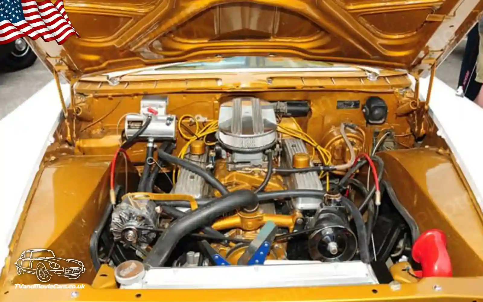 TV Film Movie Action Vehicles Scotland UK USA Cars Buick Electra 224 1960 Engine