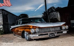 TV Film Movie Action Vehicles Scotland UK USA Cars Buick Electra 224 1960 Front NS Low main