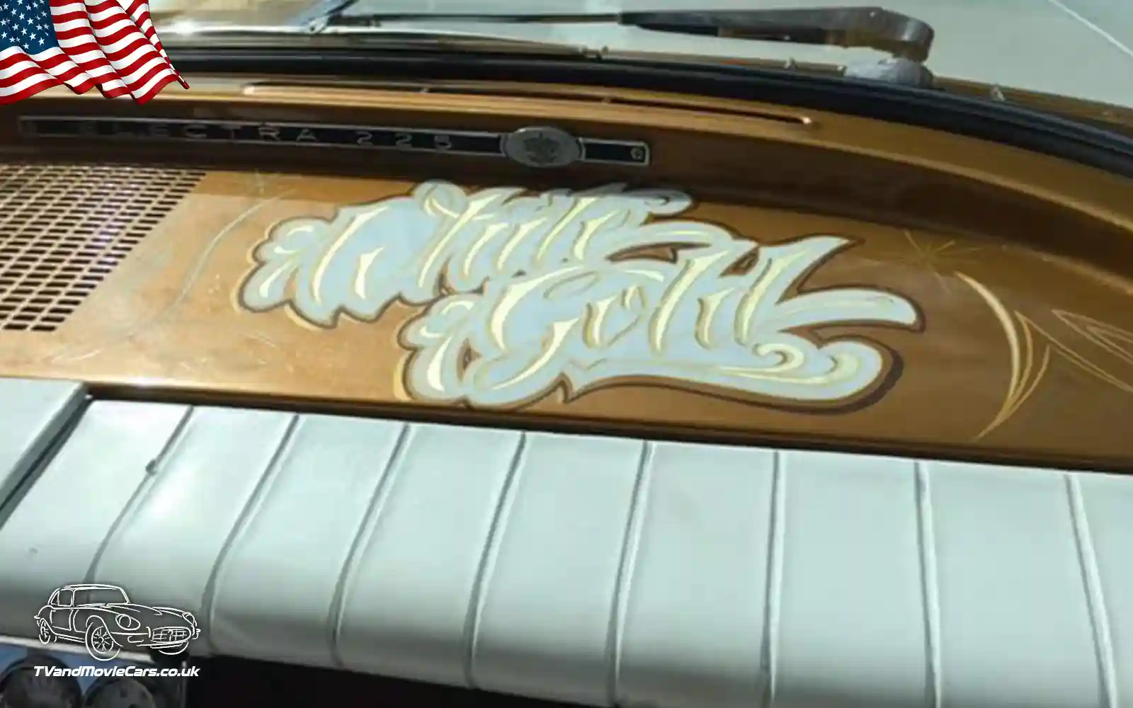 TV Film Movie Action Vehicles Scotland UK USA Cars Buick Electra 224 1960 Interior Dashboard Top