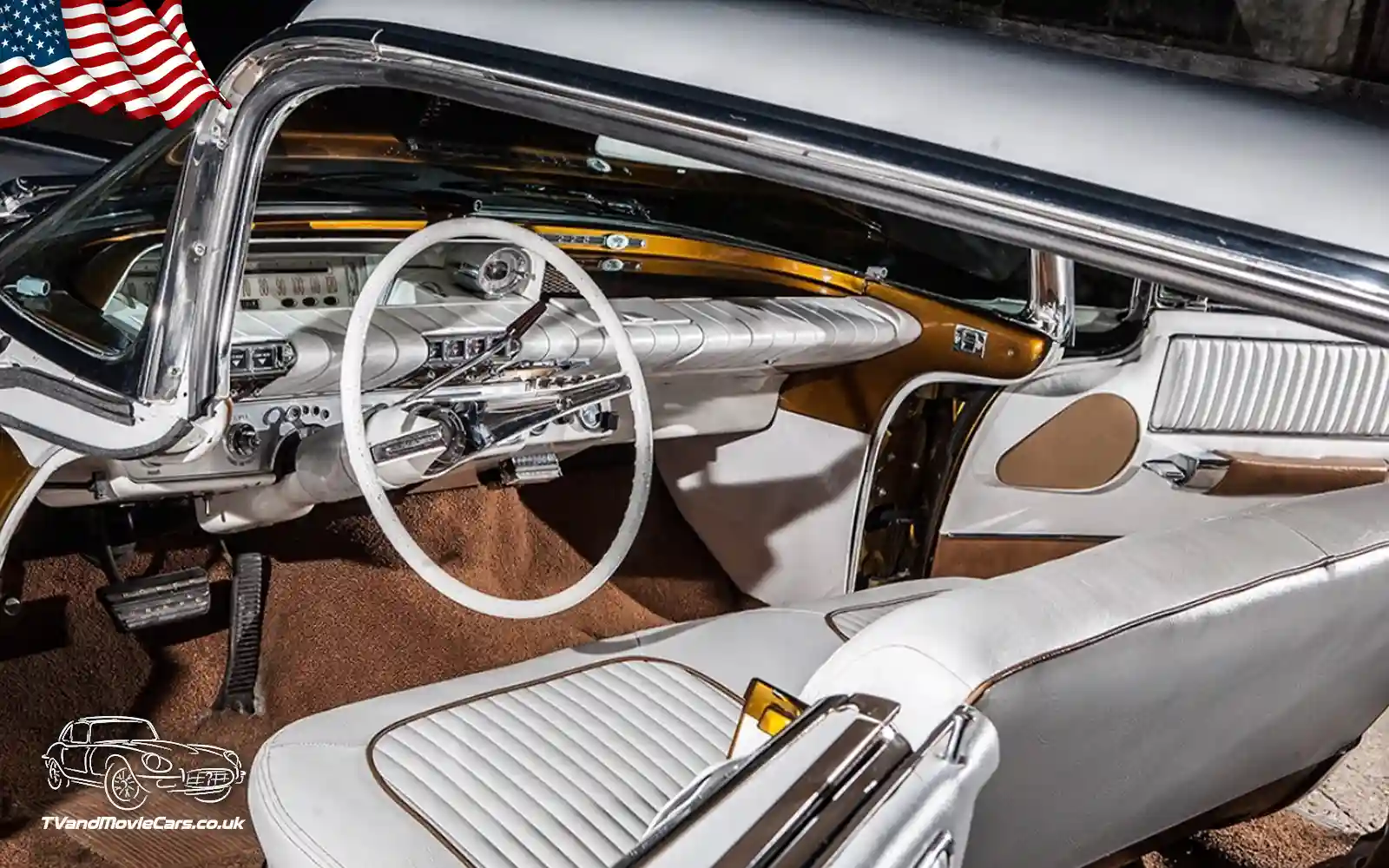 TV Film Movie Action Vehicles Scotland UK USA Cars Buick Electra 224 1960 Interior OS