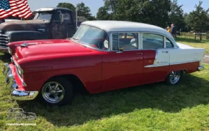 TV Film Movie Action Vehicles Scotland UK USA Cars Chevrolet Bel-Air 1955 OS Front