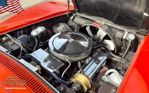 TV Film Movie Action Vehicles Scotland UK USA Cars Chevrolet Corvette C3 1972 Internal Engine 2