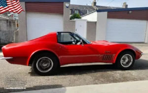 TV Film Movie Action Vehicles Scotland UK USA Cars Chevrolet Corvette C3 1972 NS