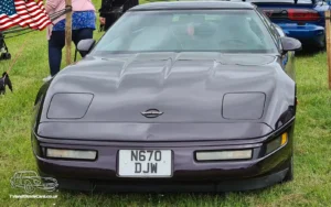 TV Film Movie Action Vehicles Scotland UK USA Cars Chevrolet Corvette C4 (1994) Front
