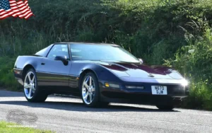 TV Film Movie Action Vehicles Scotland UK USA Cars Chevrolet Corvette C4 (1994) Front NS