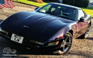 TV Film Movie Action Vehicles Scotland UK USA Cars Chevrolet Corvette C4 (1994) Front OS