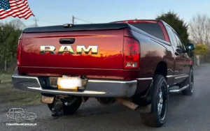 TV Film Movie Action Vehicles Scotland UK USA Cars Dodge Ram 1500 SLT 2002 Rear NS