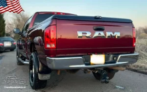 TV Film Movie Action Vehicles Scotland UK USA Cars Dodge Ram 1500 SLT 2002 Rear OS