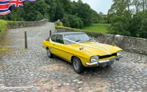 TV Film Movie Action Vehicle Scotland UK Car Ford Capri Mk1 2000 GT 1973 Brig o' Doon Wedding OS
