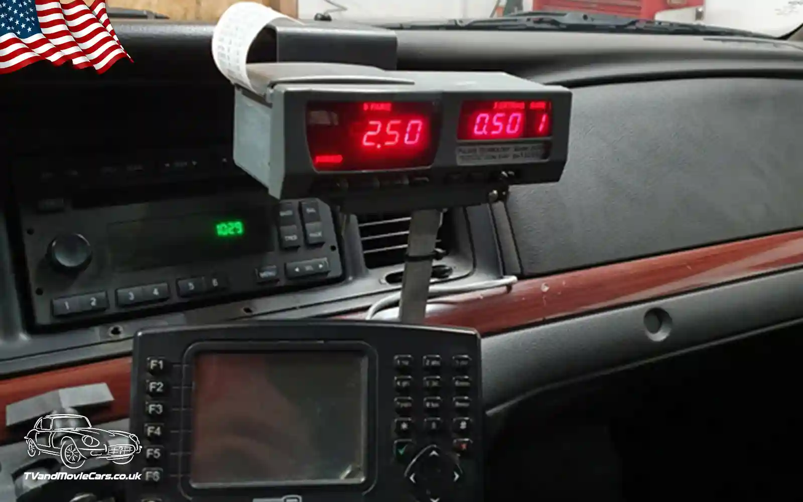 TV Film Movie Action Vehicles Ford Crown Victoria New York Taxi Cab 2011 Interior Meter