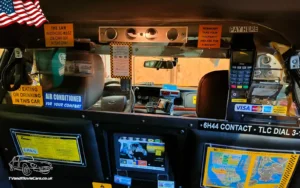 TV Film Movie Action Vehicles Ford Crown Victoria New York Taxi Cab 2011 Interior Rear
