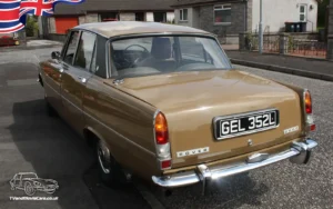 TV Film Movie Action Vehicles Scotland UK Rover 2000 P6 1972 Rear NS