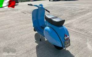 TV and Movie Action Vehicles Scotland Piaggio Vespa Bajaj 125 Scooter 1968 NS Rear