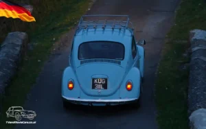 TV Film Movie Action Vehicles Scotland UK 1972 Volkswagen Beetle 1200 Rear Lights 2