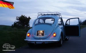 TV Film Movie Action Vehicles Scotland UK 1972 Volkswagen Beetle 1200 Rear Lights