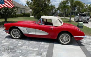 TV Film Movie Action Vehicles Scotland UK USA Cars Chevrolet Corvette Convertible 1959 OS