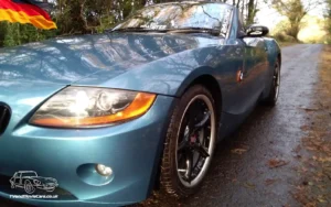 TV Film Movie Action Vehicles Scotland German Cars BMW Z4 Mk1 Front NS CU