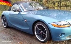 TV Film Movie Action Vehicles Scotland German Cars BMW Z4 Mk1 Front OS