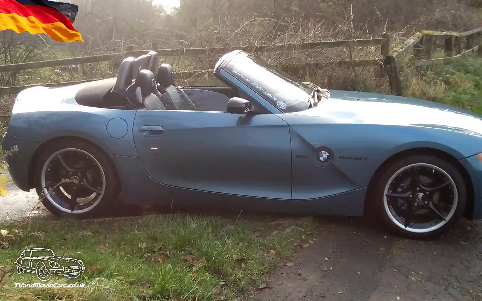 TV Film Movie Action Vehicles Scotland German Cars BMW Z4 Mk1 OS