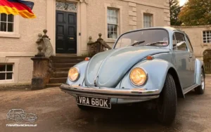 TV Film Movie Action Vehicles Scotland German Cars VW Beetle Type 1 Weltmeister 1972 Front NS