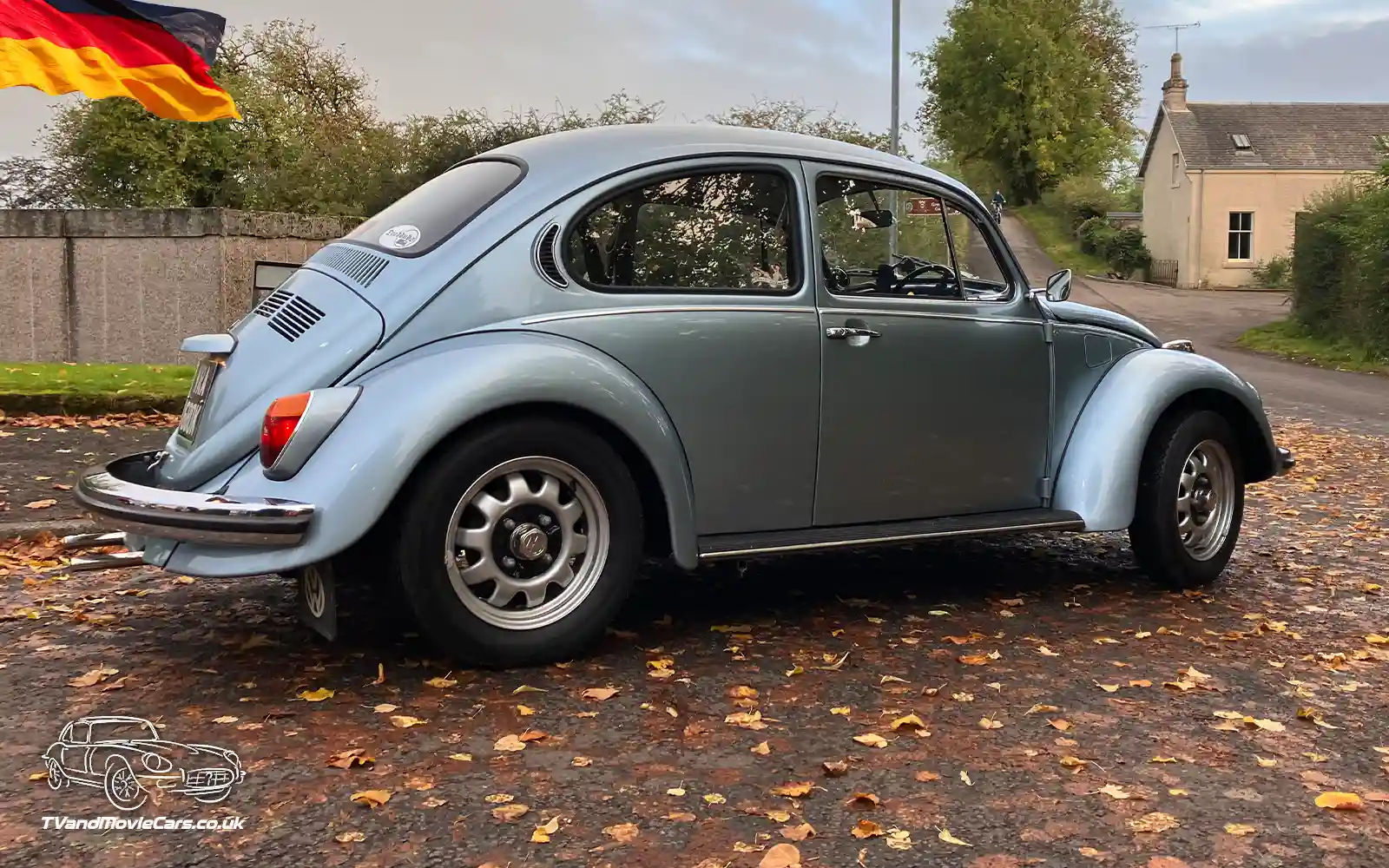 TV Film Movie Action Vehicles Scotland German Cars VW Beetle Type 1 Weltmeister 1972 OS Rear