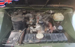 TV Film Movie Action Vehicles Scotland UK Land Rover Series 1 1956 - Engine